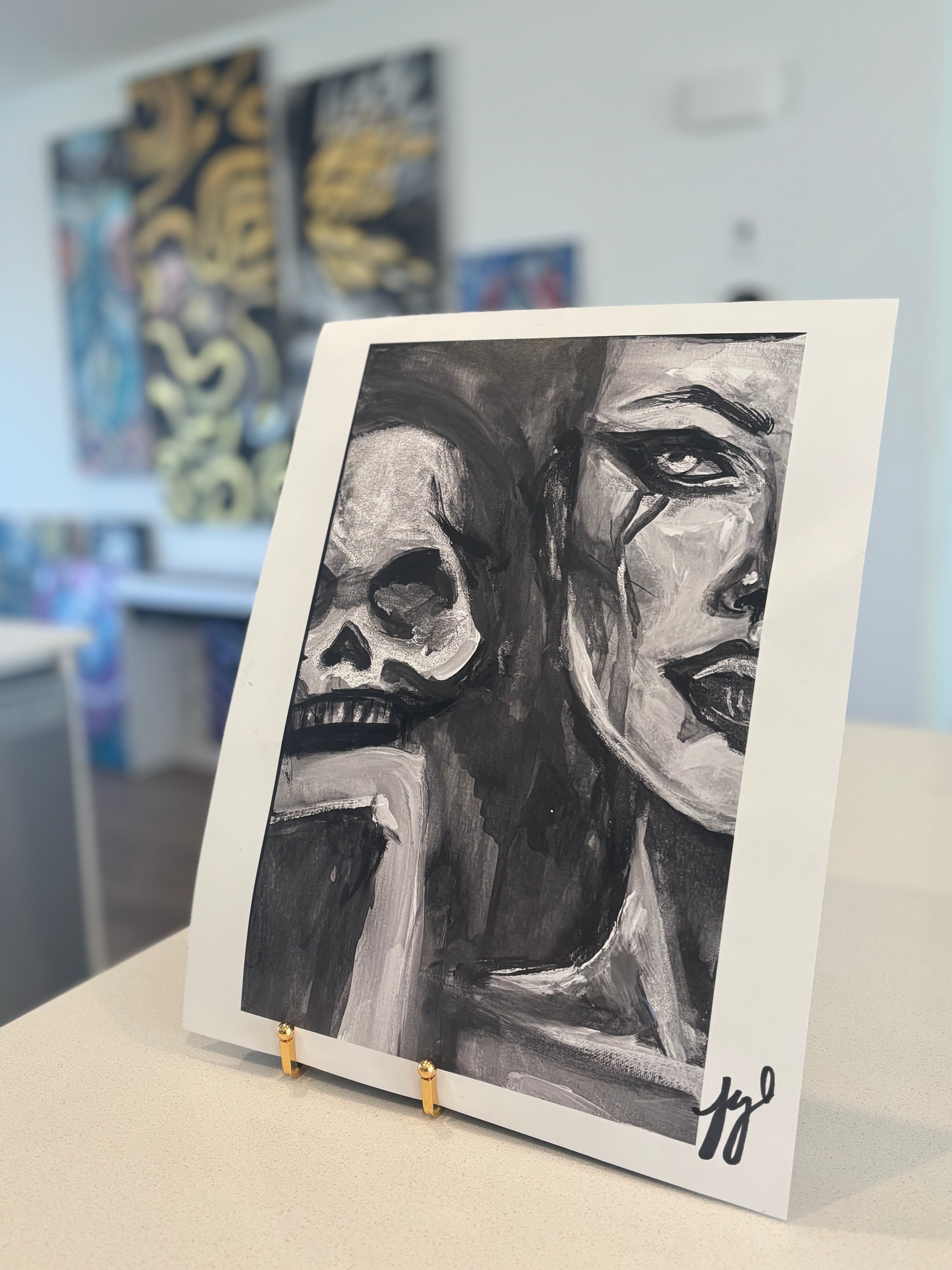 Life & Death 11x14in Signed Art Print