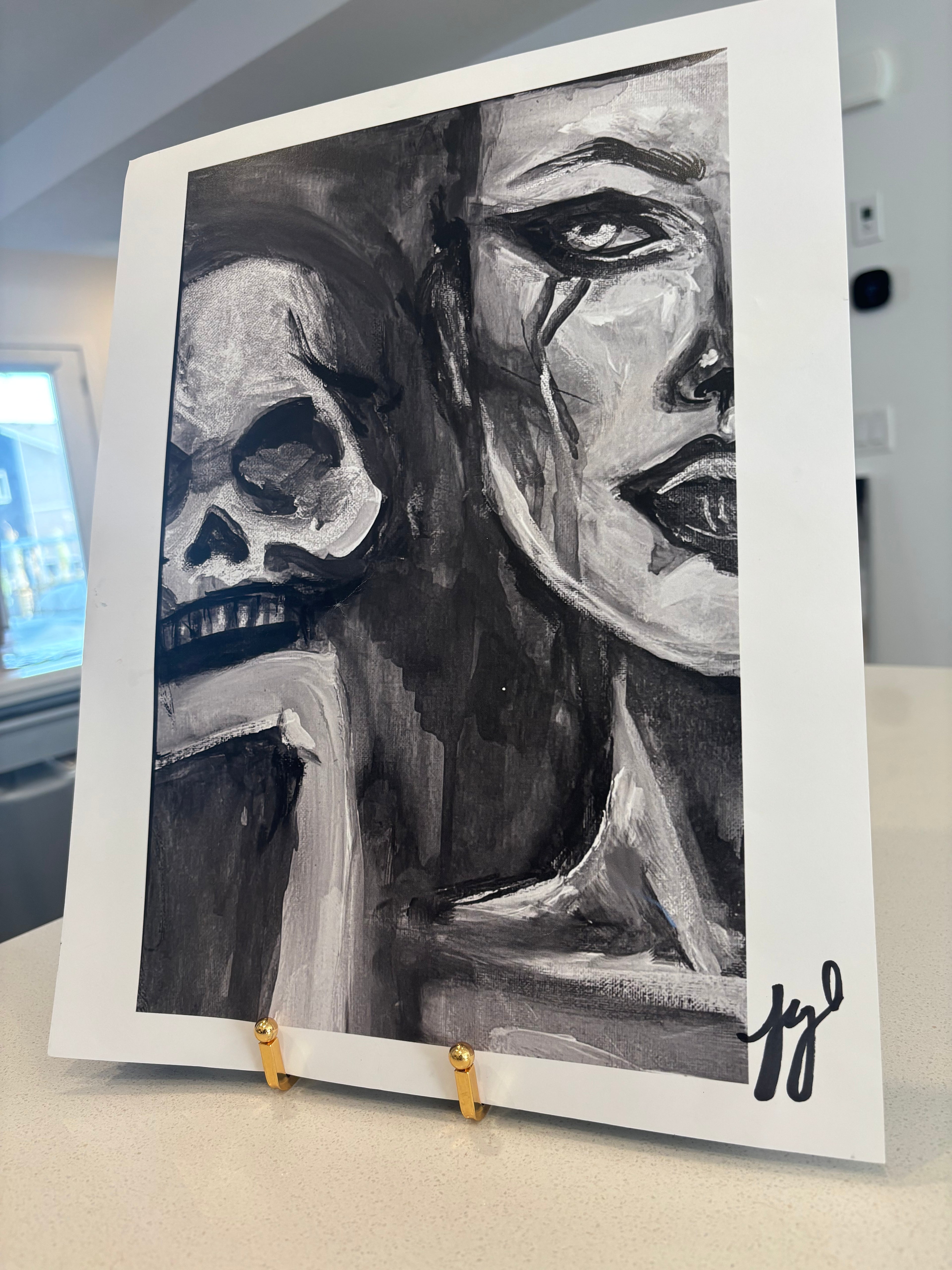 Life & Death 11x14in Signed Art Print