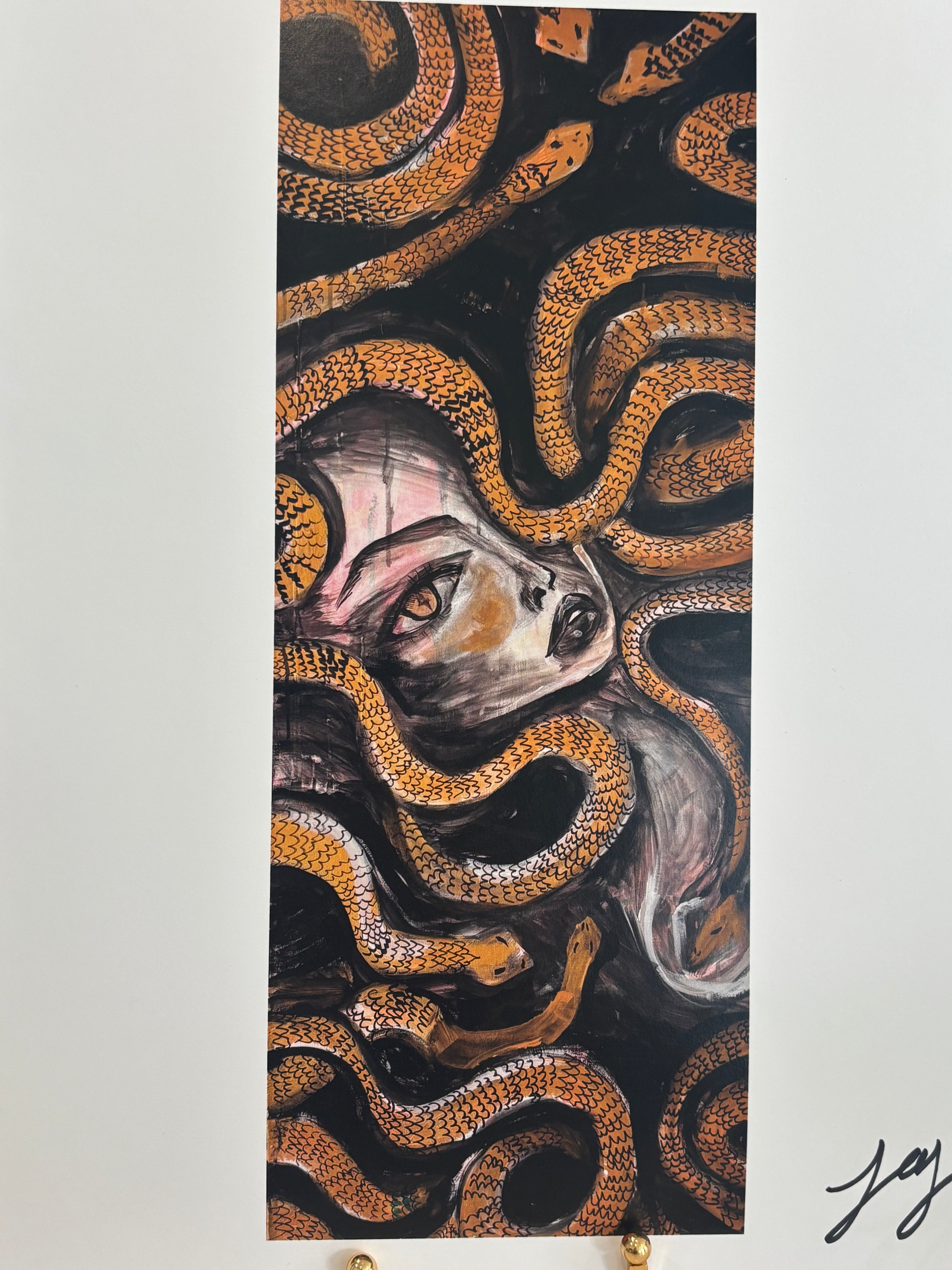 Medusa 11x14in Signed Art Print