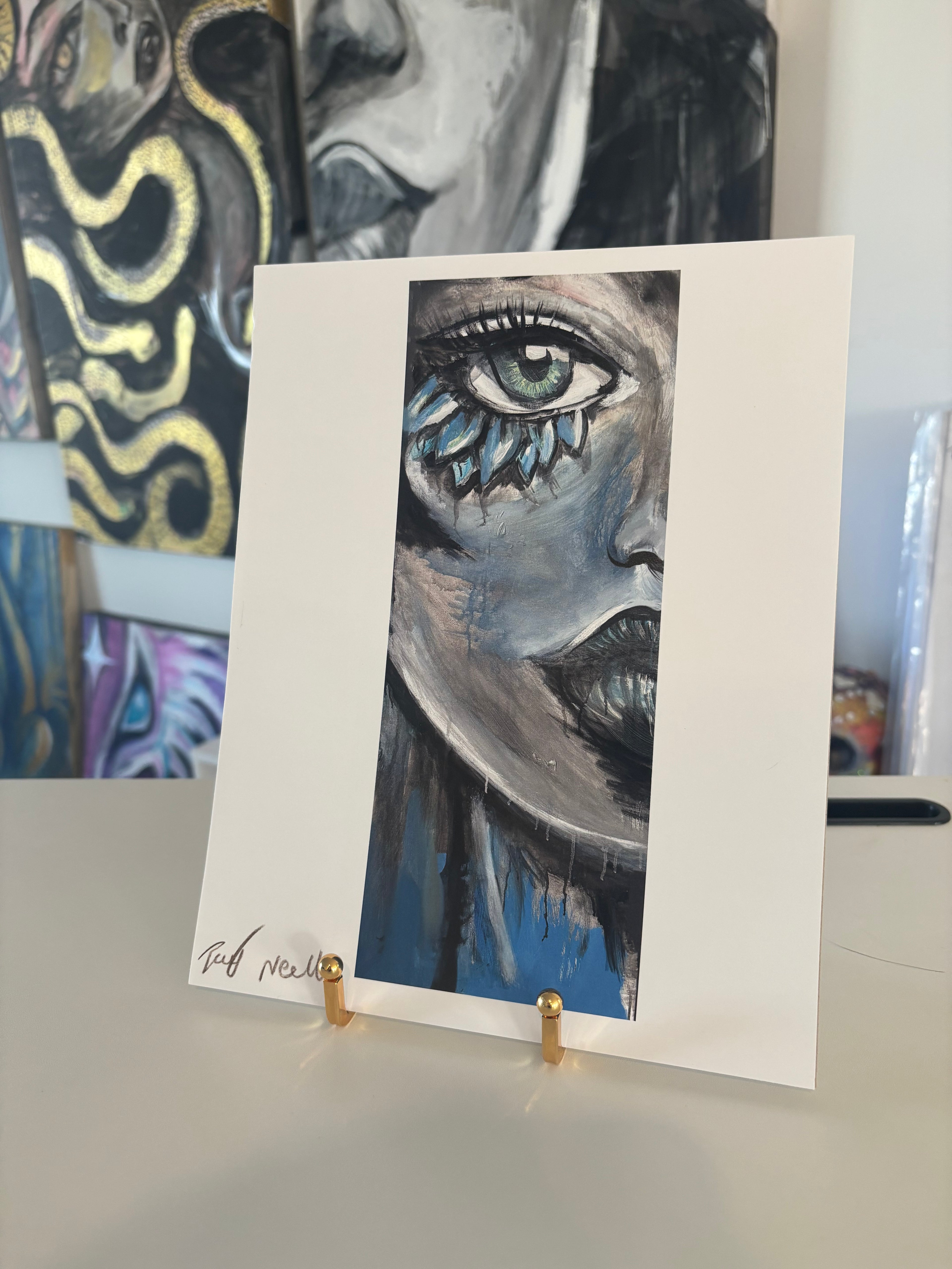 8 x 10 Double-sided Print -Flourish&Metamorphosis