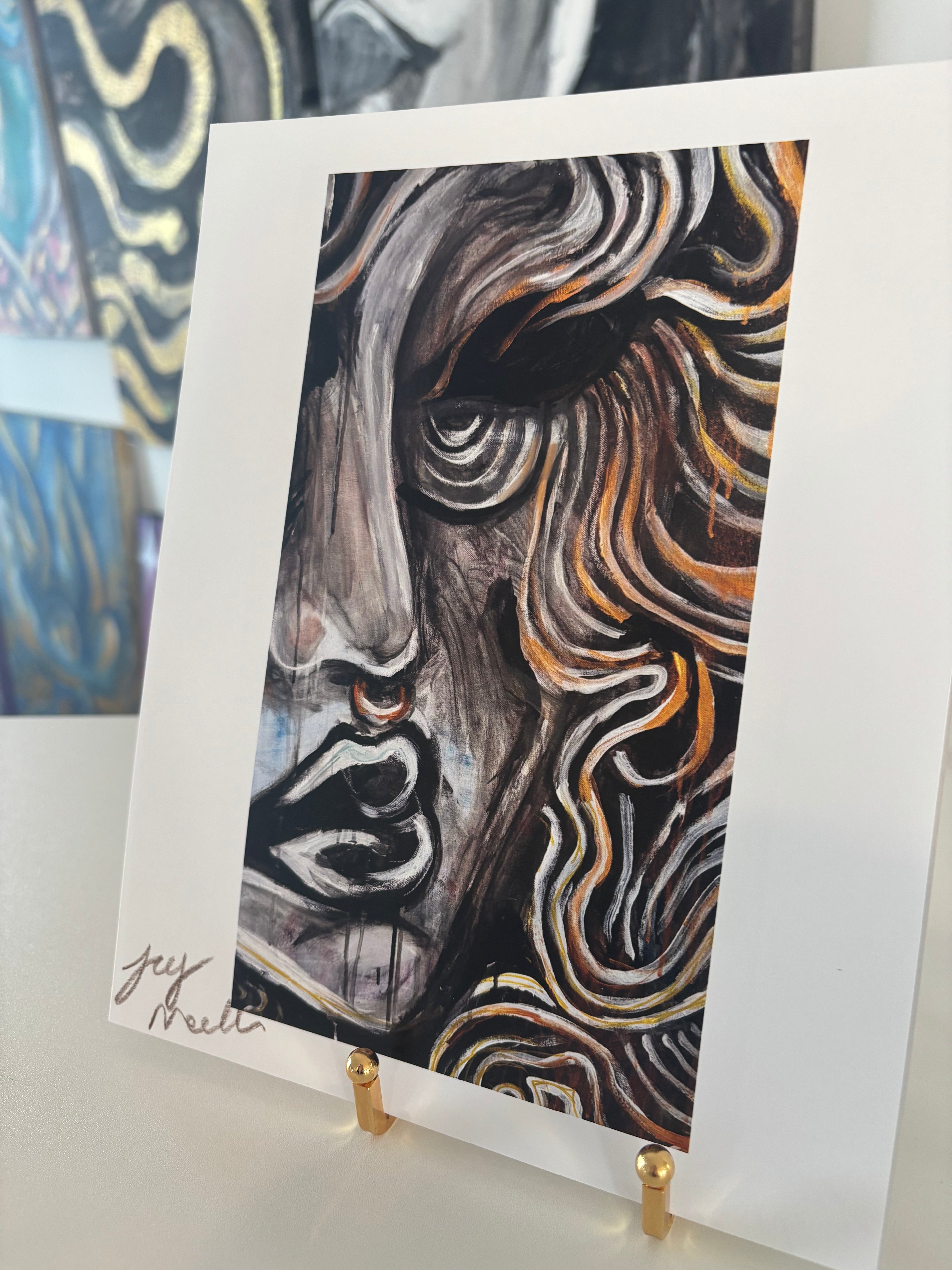 8 x 10 Double-sided Print - Illusions / Duality