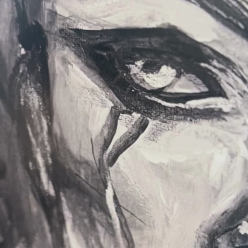 a video showing yp close views of a few of the prints 