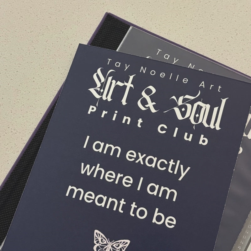 viideo showcasing photography of print club prints, one focused on the mermaid, medusa, print club soul message and more 